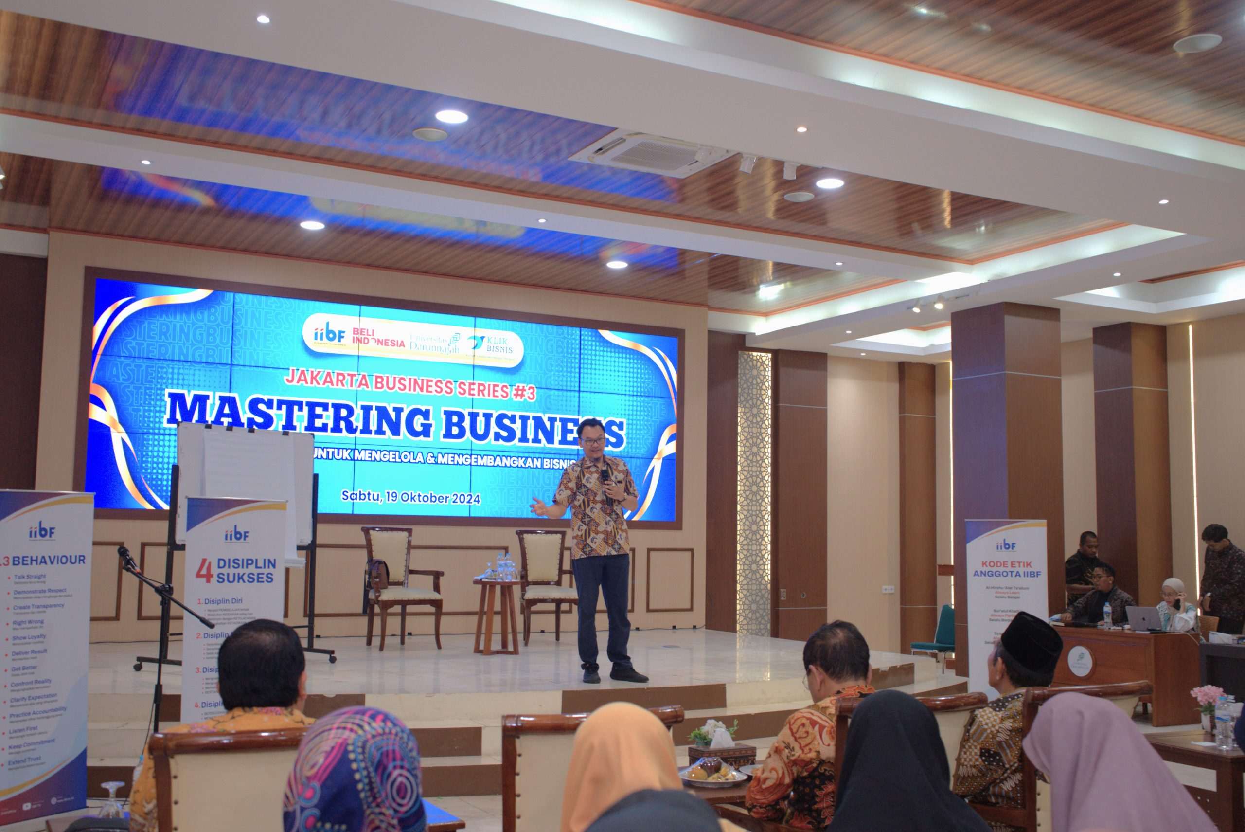 Indonesian Islamic Business Forum Bahas Mentalitas Entrepreneur bersama Mas Arsanto