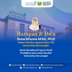 Dekan FAI Harapkan Kesuksesan Akreditasi PIAUD Universitas Darunnajah 1 Dekan FAI Harapkan Kesuksesan Akreditasi PIAUD Universitas Darunnajah