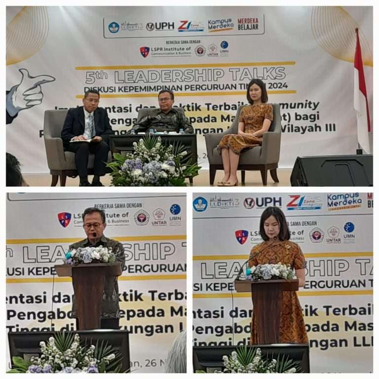 Rektor Universitas Darunnajah Hadiri Leadership Talks 5: Fokus pada Pengabdian Kepada Masyarakat dalam Perguruan Tinggi