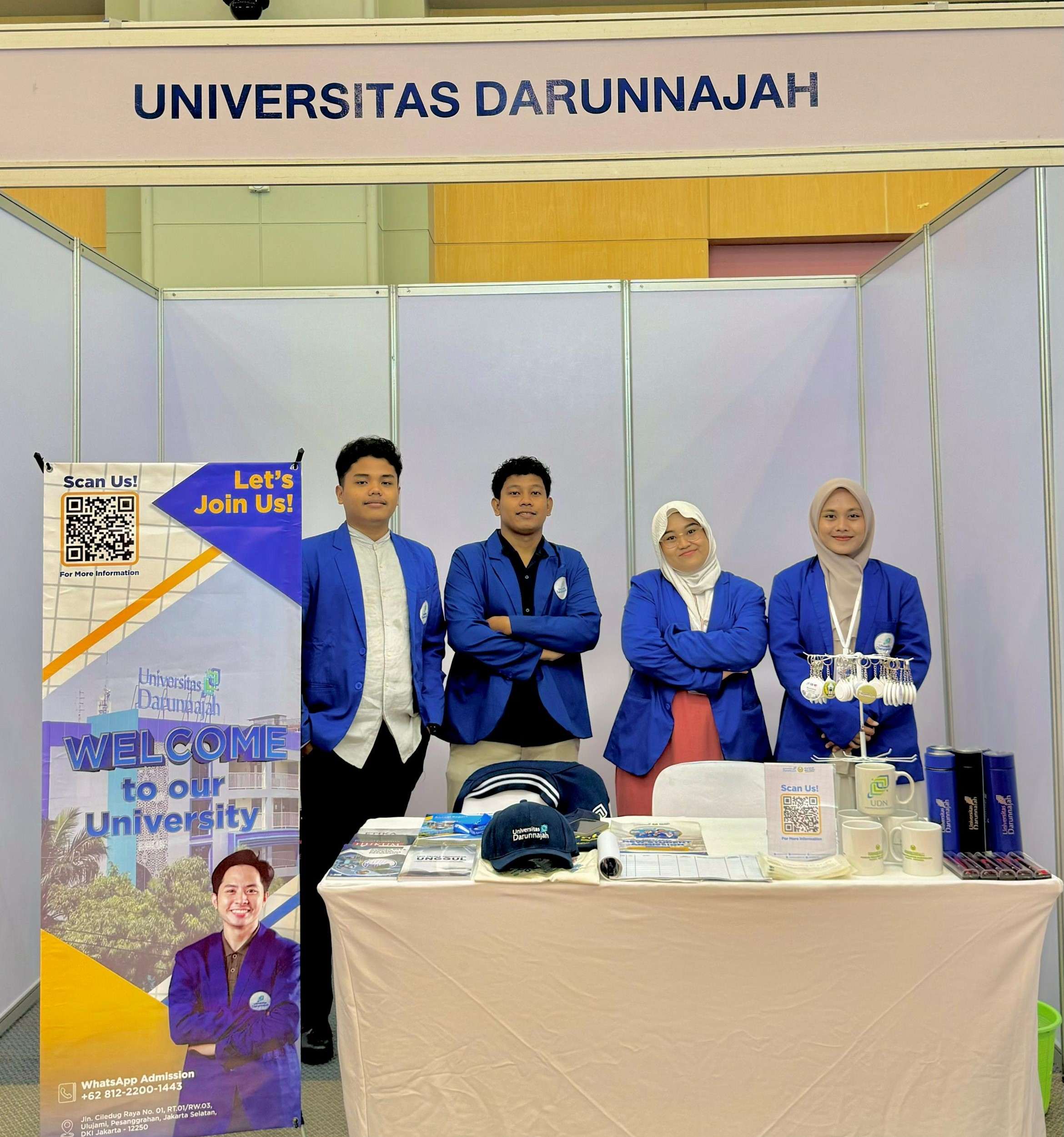 Mahasiswa Darunnajah Sukses Kenalkan Kampus di Thailand