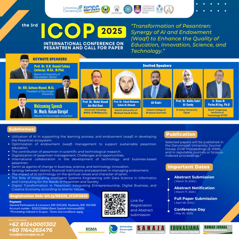 CALL FOR PAPERS ICOP 2025