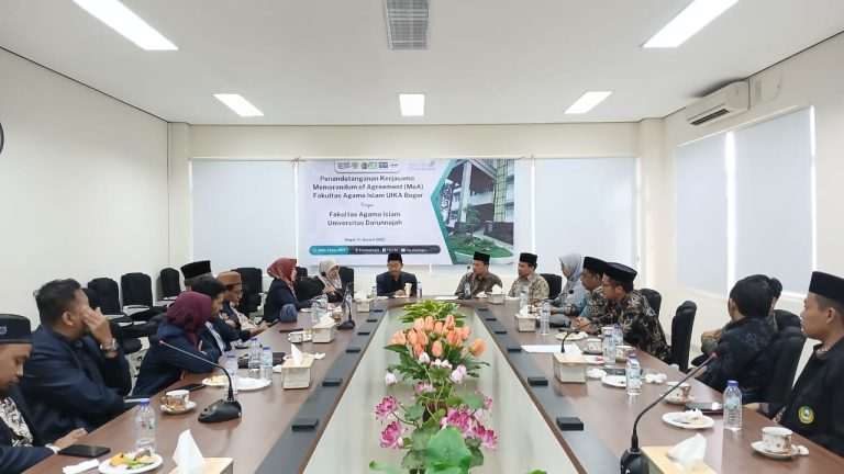 MOA Strategis: FAI Universitas Darunnajah dan FAI Universitas Ibn Khaldun Bangun Kolaborasi dalam Penelitian, Pendidikan, dan Pengabdian