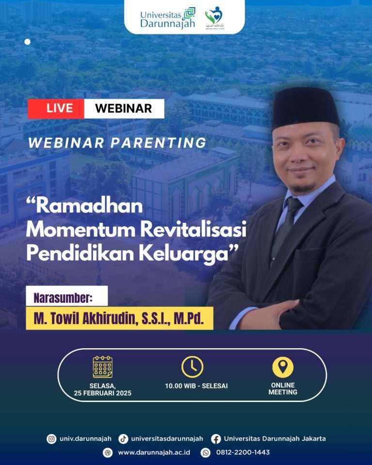 Webinar Sakinah Family Center - "Ramadhan Momentum Revitalisasi Pendidikan Keluarga" 24 Webinar Sakinah Family Center - "Ramadhan Momentum Revitalisasi Pendidikan Keluarga"