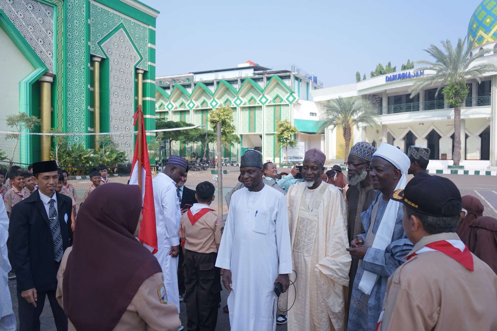 Pengelola Zakat dan Wakaf dari Empat Negara Afrika Barat Kunjungi Pondok Pesantren dan Universitas Darunnajah