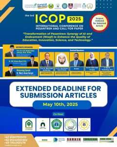 CALL FOR PAPERS: The 3ʳᵈ International Conference on Pesantren (3ʳᵈ ICOP) Darunnajah University 2025