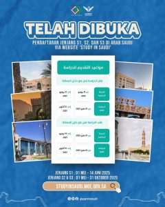 Buka Peluang Global! Daftar Kuliah di Arab Saudi Sekarang
