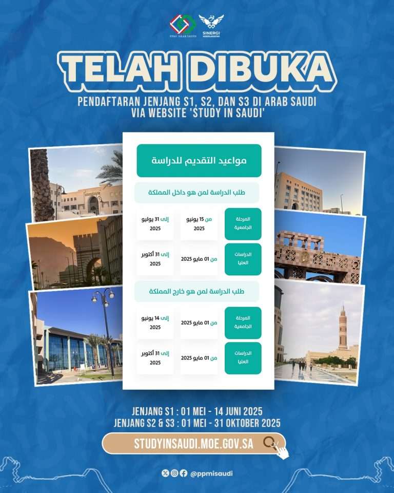 Buka Peluang Global! Daftar Kuliah di Arab Saudi Sekarang 4 Buka Peluang Global! Daftar Kuliah di Arab Saudi Sekarang