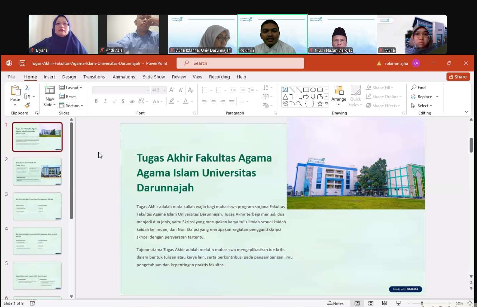 "Sosialisasi Penulisan Tugas Akhir: Menyongsong Kualitas Akademik di Fakultas Agama Islam Universitas Darunnajah" 1 "Sosialisasi Penulisan Tugas Akhir: Menyongsong Kualitas Akademik di Fakultas Agama Islam Universitas Darunnajah"