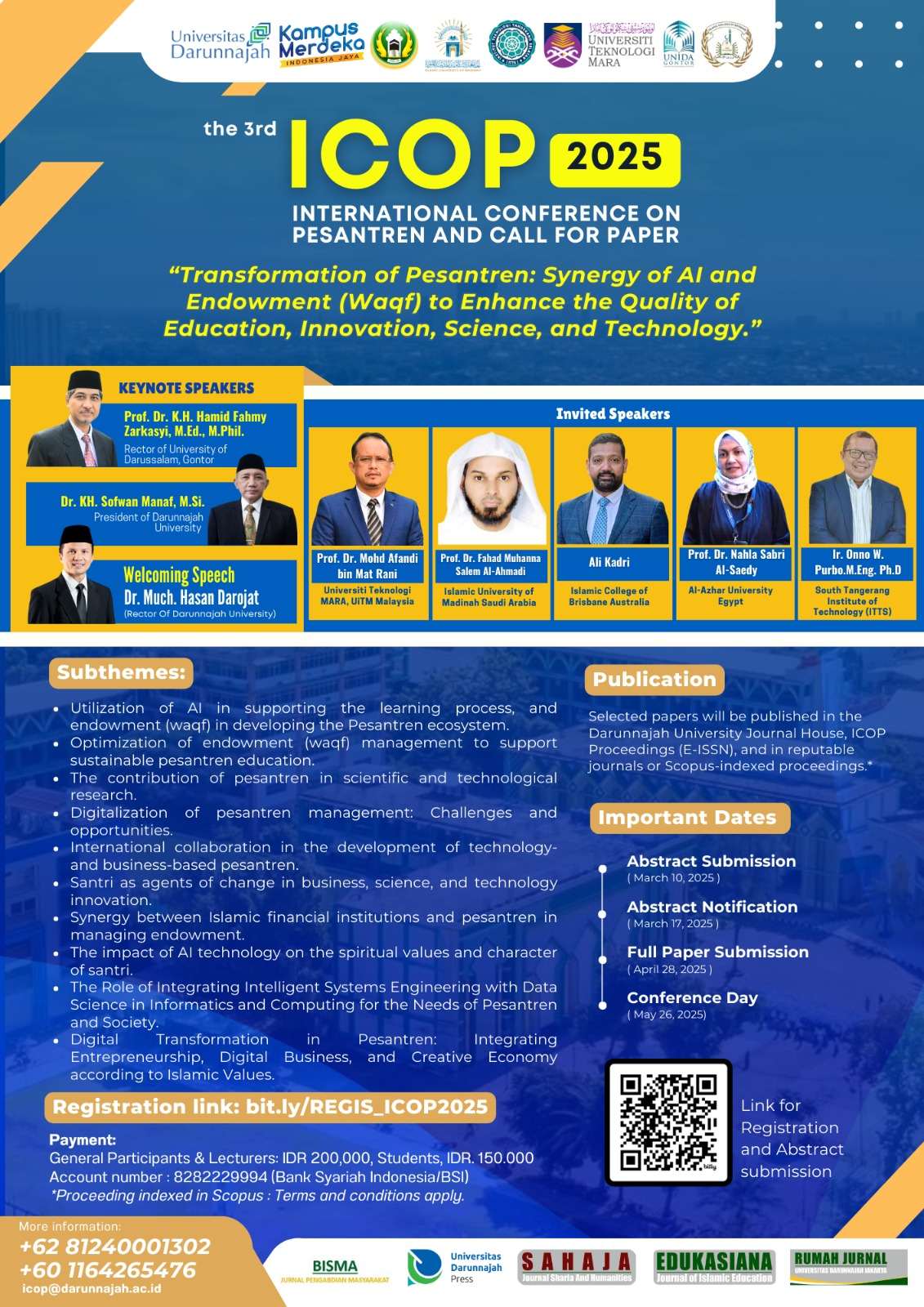 Darunnajah Hadirkan Akademisi Dunia dalam ICOP 2025 1 Darunnajah Hadirkan Akademisi Dunia dalam ICOP 2025