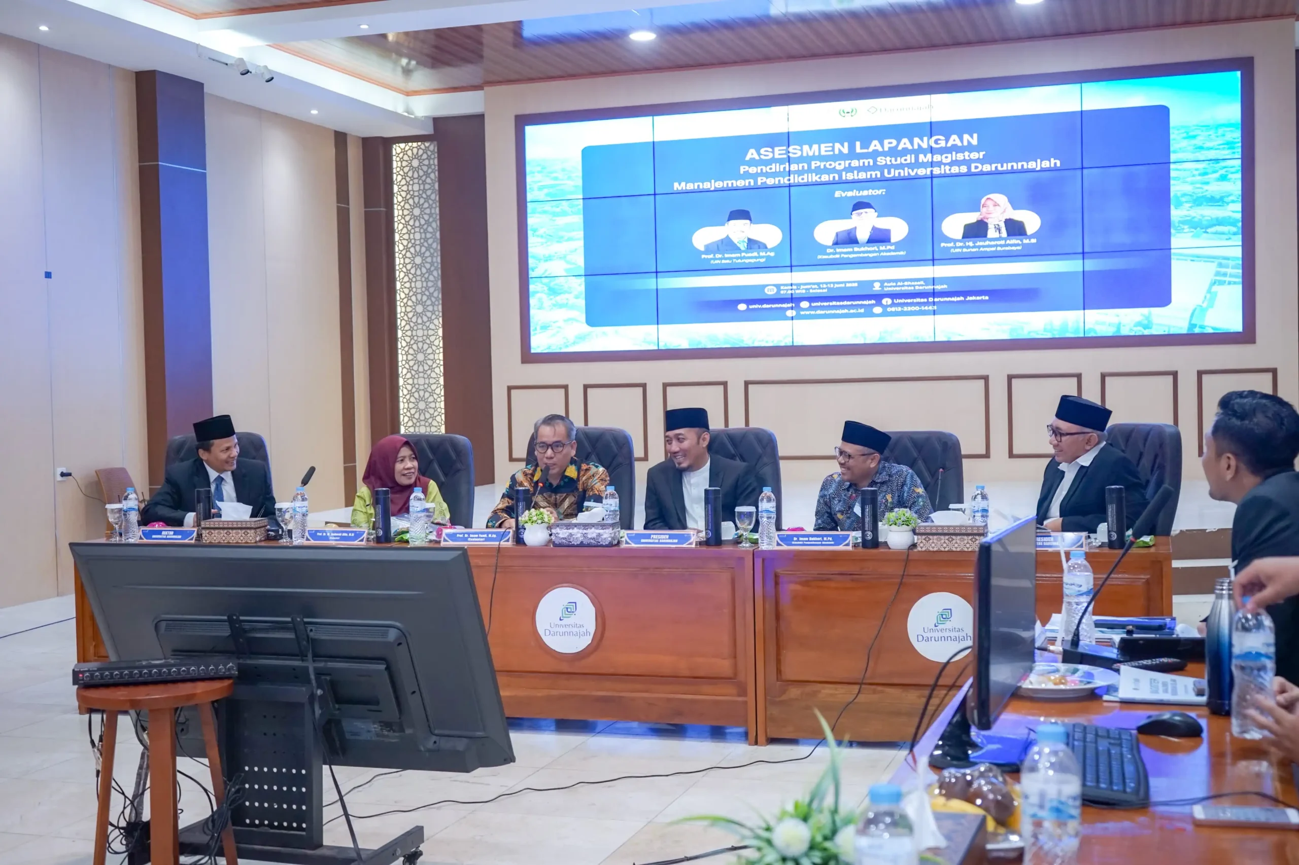 Asesmen Lapangan Pendirian Program Studi Magister Manajemen Pendidikan Islam Universitas Darunnajah