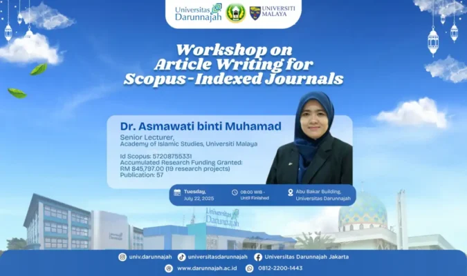 Universitas Darunnajah Holds Workshop on Article Writing for Scopus-Indexed Journals