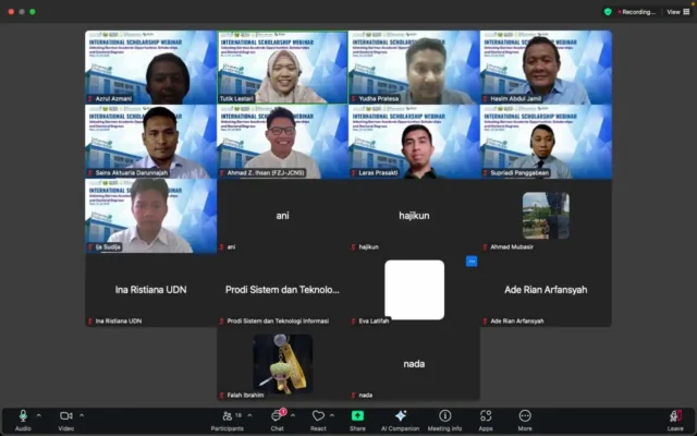 Membuka Cakrawala Akademik Global: Webinar Internasional Bahas Peluang Studi Doktoral dan Beasiswa di Jerman