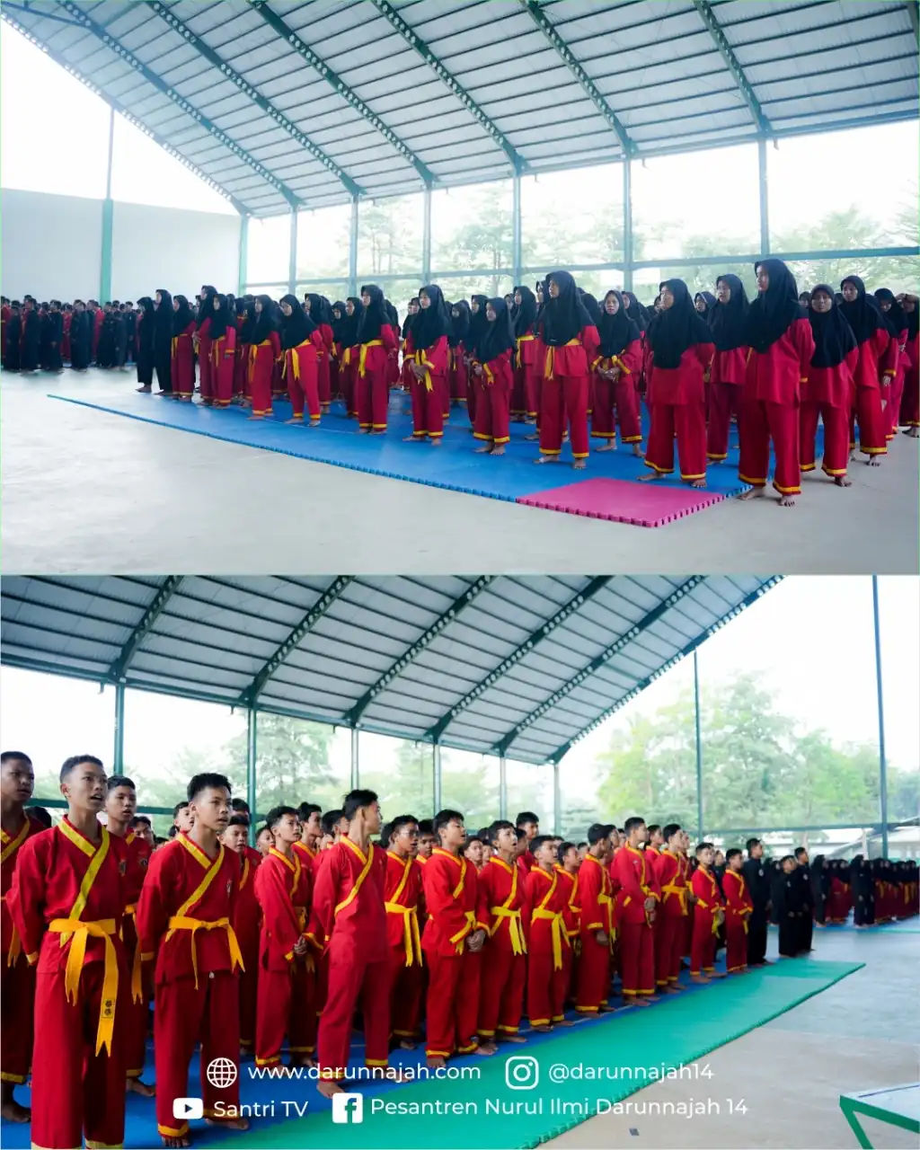 Rektor Universitas Darunnajah Resmikan Darunnajah Silat Championship Perdana
