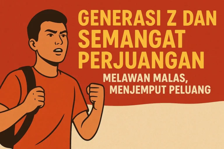 Generasi Z dan Semangat Perjuangan: Melawan Malas, Menjemput Peluang