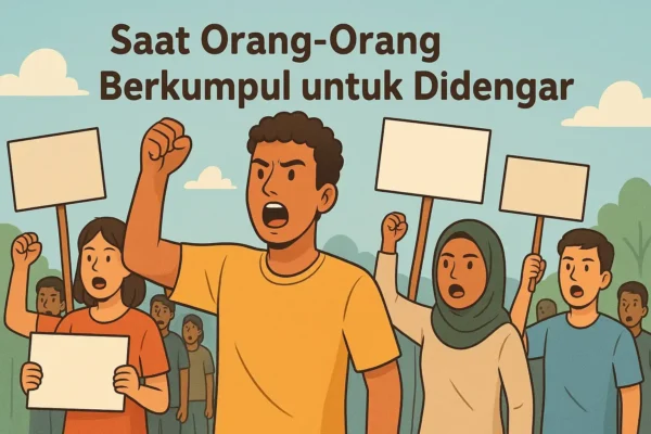 Saat Orang-Orang Berkumpul untuk Didengar Saat Orang-Orang Berkumpul untuk Didengar