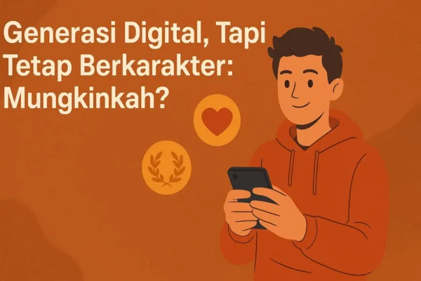Generasi Digital, Tapi Tetap Berkarakter: Mungkinkah? Generasi Digital, Tapi Tetap Berkarakter: Mungkinkah?