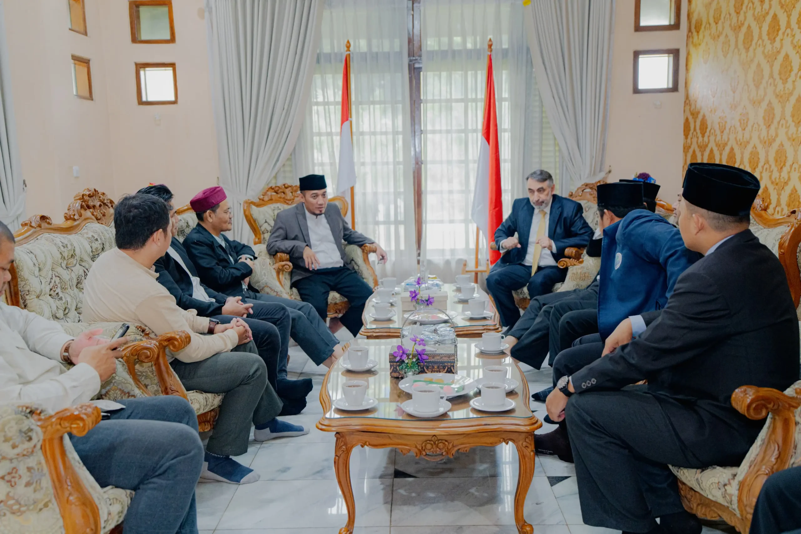 Kunjungan Prof. Dr. Imam Mohammad Bashar Arafat ke Universitas Darunnajah, Perkuat Hubungan CECF dan UDN