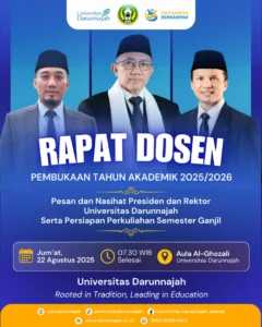 Rapat Dosen Pembukaan Tahun Akademik 2025/2026 Universitas Darunnajah
