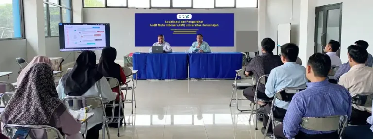 Sosialisasi dan Pengarahan Audit Mutu Internal Universitas Darunnajah 14 Sosialisasi dan Pengarahan Audit Mutu Internal Universitas Darunnajah