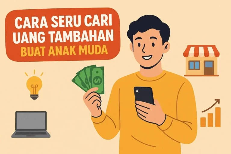 Cara Seru Cari Uang Tambahan Buat Anak Muda 10 Cara Seru Cari Uang Tambahan Buat Anak Muda