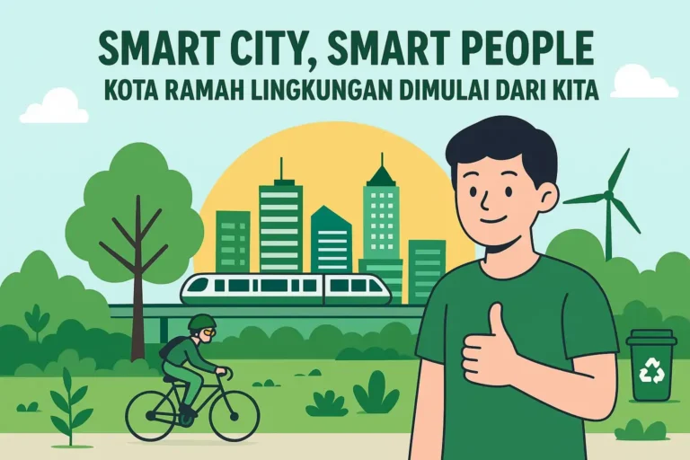 Smart City Smart People Kota Ramah Lingkungan Dimulai dari Kita