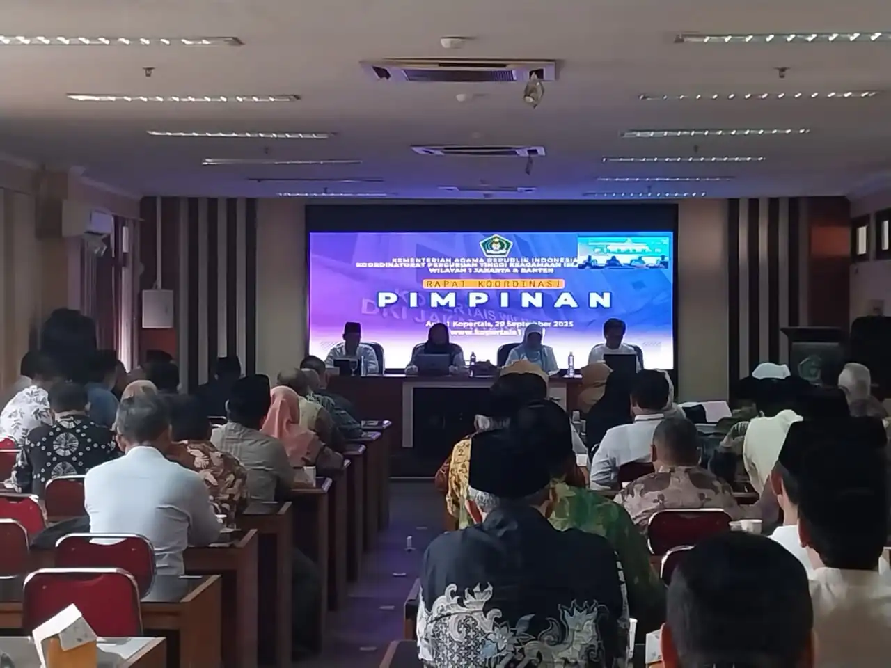 FAI Universitas Darunnajah Hadiri Rapat Koordinasi Pimpinan Kopertais Wilayah 1 Jakarta dan Banten 1 FAI Universitas Darunnajah Hadiri Rapat Koordinasi Pimpinan Kopertais Wilayah 1 Jakarta dan Banten