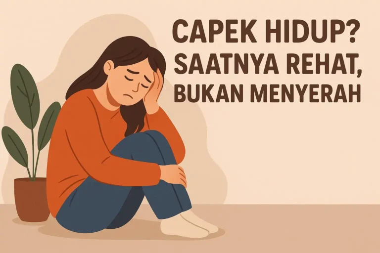 Capek Hidup Saatnya Rehat Bukan Menyerah 1 Capek Hidup Saatnya Rehat Bukan Menyerah