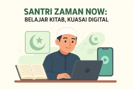 Santri Zaman Now Belajar Kitab, Kuasai Digital