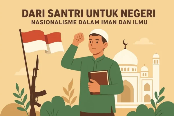 Dari Santri untuk Negeri Nasionalisme dalam Iman dan Ilmu Dari Santri untuk Negeri Nasionalisme dalam Iman dan Ilmu