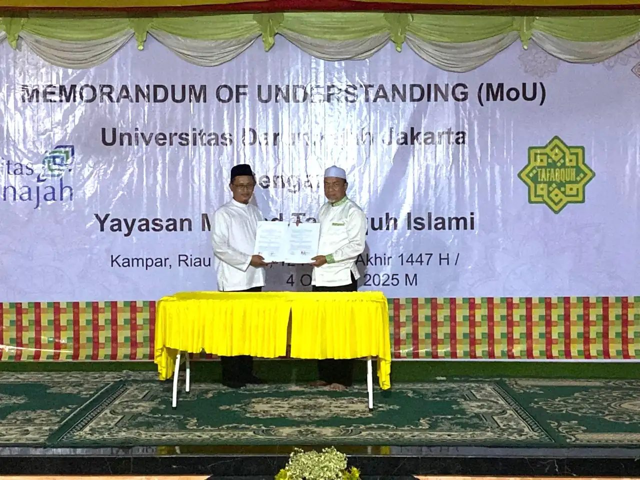 UDN Perkuat Sinergi Pendidikan Pesantren