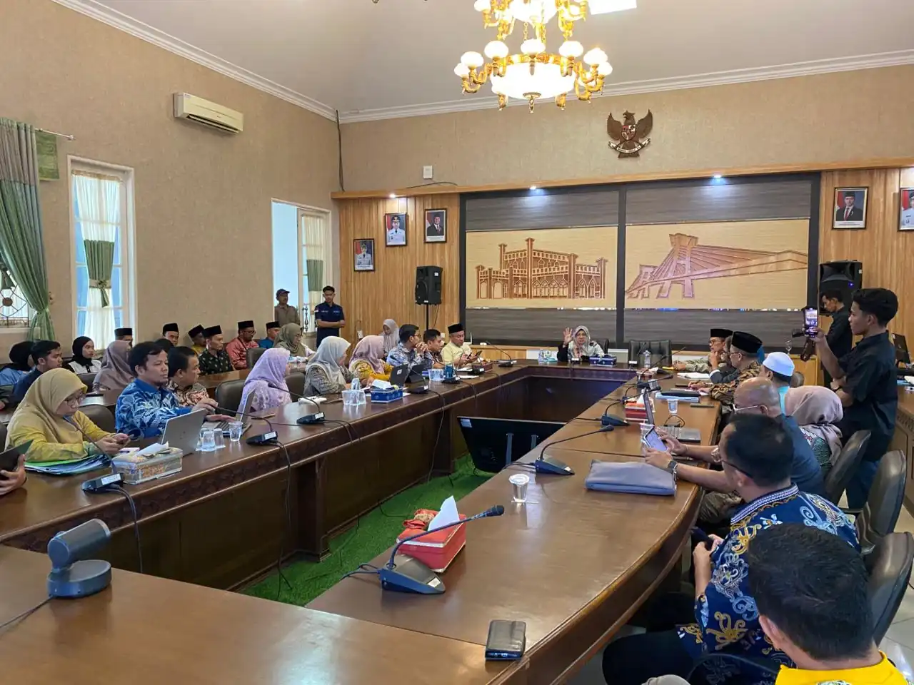 Warek II UDN Hadiri Evaluasi PKS Beasiswa Pemkab Siak