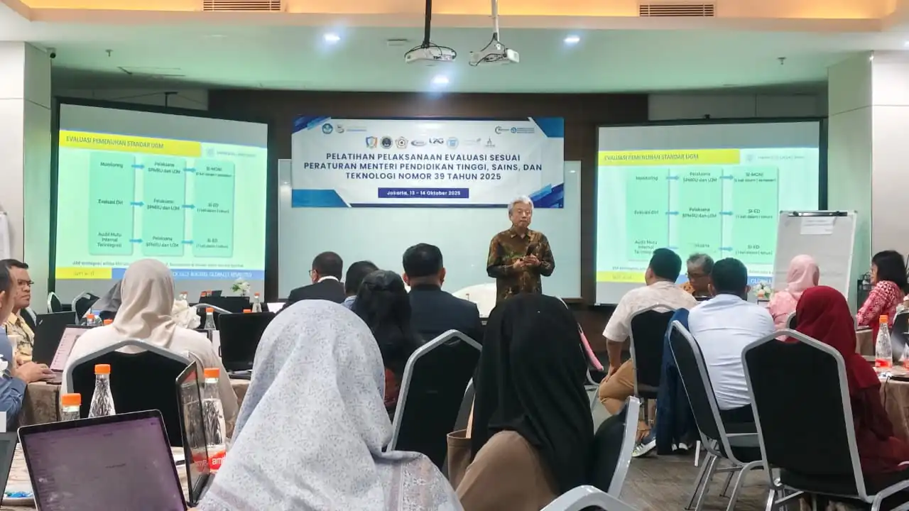 Perkuat Sistem Penjaminan Mutu, Universitas Darunnajah Ambil Bagian dalam Pelatihan Evaluasi Sesuai Permendiktisaintek Nomor 39 Tahun 2025 1 Perkuat Sistem Penjaminan Mutu, Universitas Darunnajah Ambil Bagian dalam Pelatihan Evaluasi Sesuai Permendiktisaintek Nomor 39 Tahun 2025