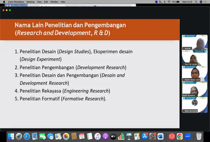 Meningkatkan Kualitas Penelitian Dosen, Fakultas Agama Islam Mengadakan Workshop Metodologi Penelitian Research and Development 1 Meningkatkan Kualitas Penelitian Dosen, Fakultas Agama Islam Mengadakan Workshop Metodologi Penelitian Research and Development
