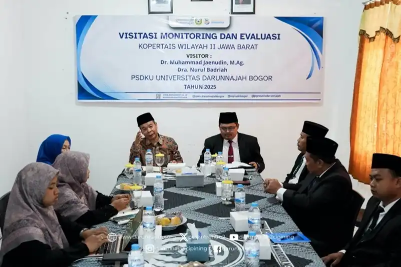 Visitasi Monitoring dan Evaluasi: Kopertais Wilayah II Ke PSDKU Universitas Darunnajah 1 Visitasi Monitoring dan Evaluasi: Kopertais Wilayah II Ke PSDKU Universitas Darunnajah