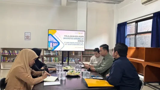 Penjajakan Kerja Sama UDN dengan Bank Mandiri untuk Program Magang Fresh Graduate