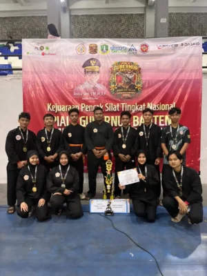 Mahasiswa Universitas Darunnajah Mengikuti Lomba Pencak Silat Piala Gubernur Banten 2026 Mahasiswa Universitas Darunnajah Mengikuti Lomba Pencak Silat Piala Gubernur Banten 2026