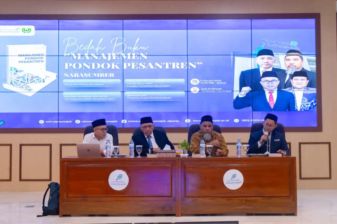 Awali Semester Genap, Universitas Darunnajah Gelar Bedah Buku Manajemen Pesantren 1 Awali Semester Genap, Universitas Darunnajah Gelar Bedah Buku Manajemen Pesantren