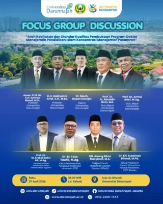 Agenda FGD Universitas Darunnajah Agenda FGD Universitas Darunnajah