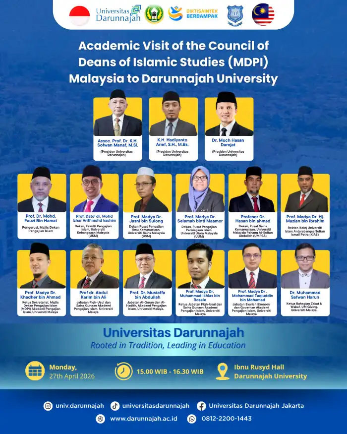 Kunjungan Akademik Council of Deans of Islamic Studies (MDPI) Malaysia