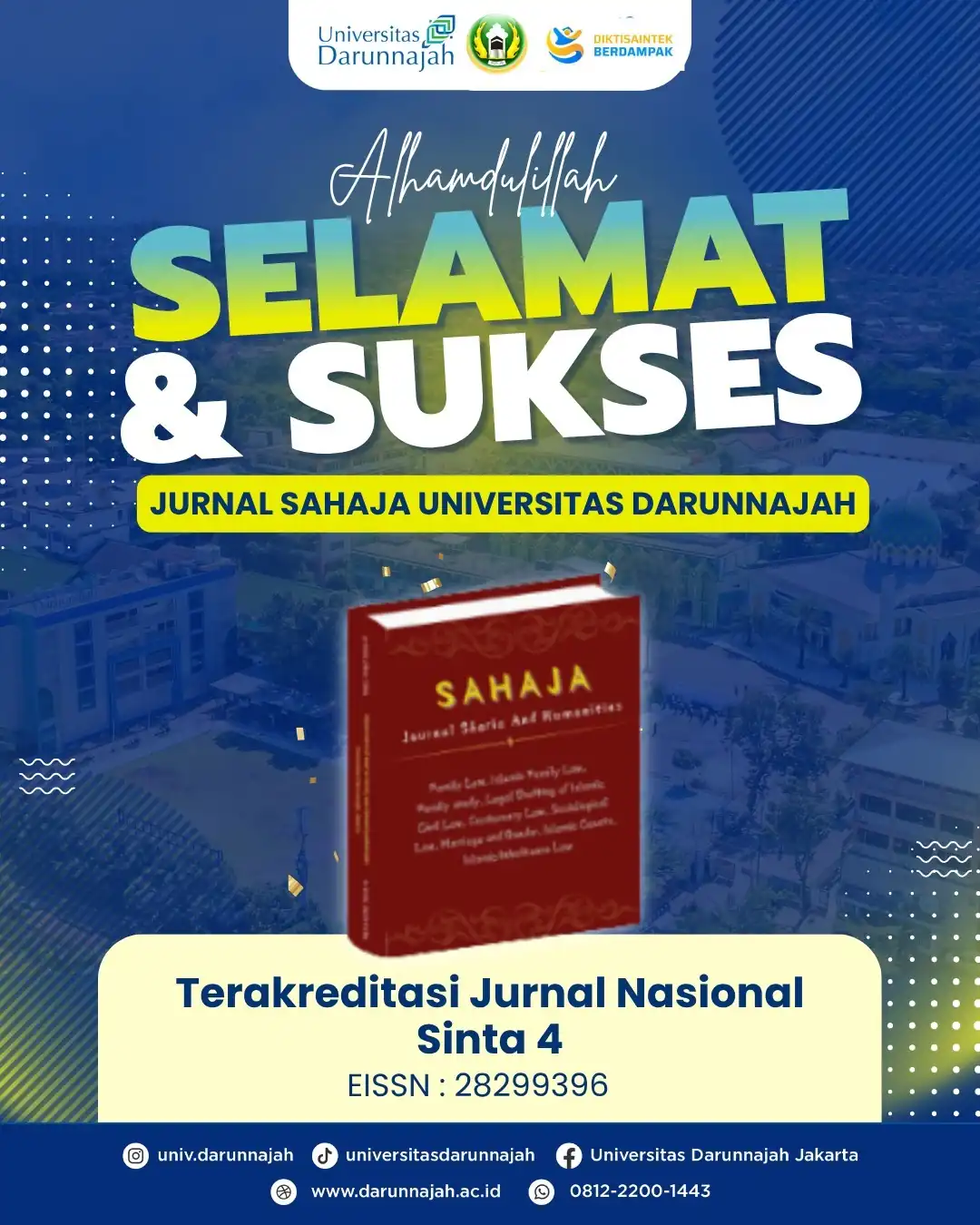 Langkah Maju Publikasi Ilmiah, Dua Jurnal FAI Darunnajah Raih Akreditasi Nasional 1 Langkah Maju Publikasi Ilmiah, Dua Jurnal FAI Darunnajah Raih Akreditasi Nasional
