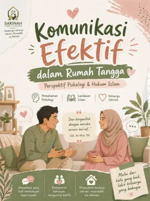 Komunikasi Efektif dalam Rumah Tangga: Perspektif Psikologi dan Hukum Islam Komunikasi Efektif dalam Rumah Tangga: Perspektif Psikologi dan Hukum Islam