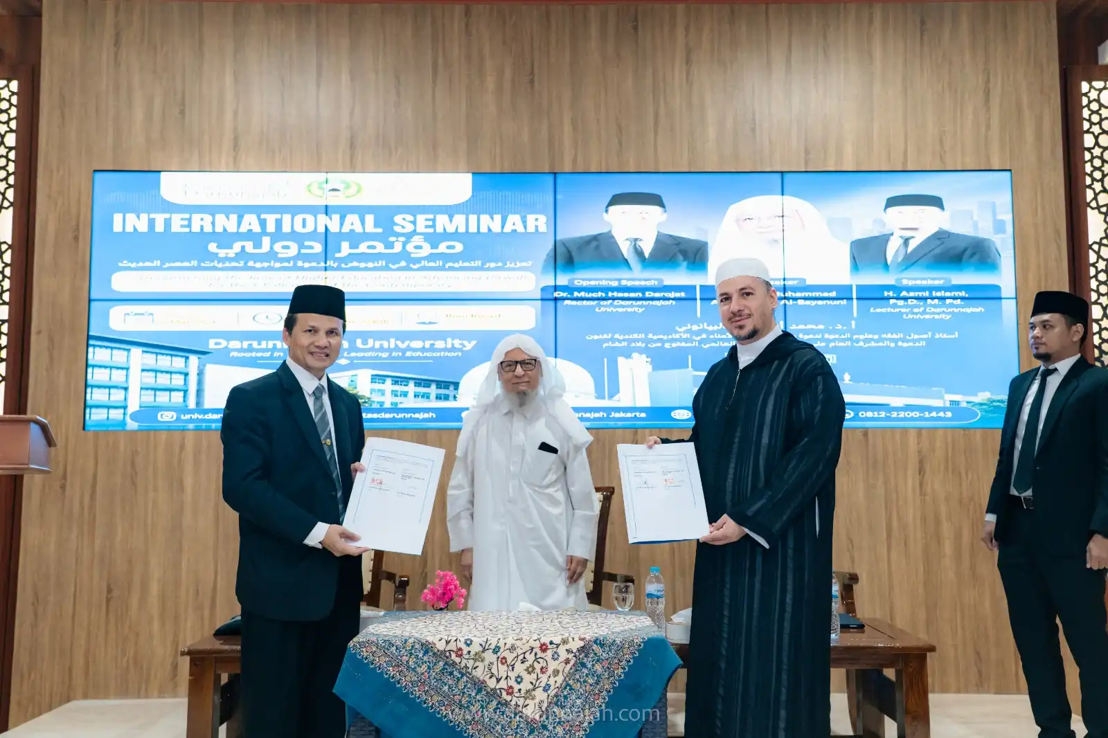 Perkuat Dakwah Kontemporer, Universitas Darunnajah Jalin Kerja Sama dengan The Canadian Academy for Dawah Arts (TCADA)