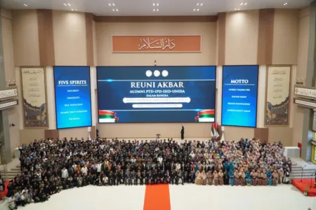 Presiden Universitas Darunnajah Hadiri Milad ke-63 UNIDA Gontor, Teguhkan Komitmen Kolaborasi Pendidikan Pesantren