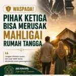 Waspada Terhadap Pihak Ketiga Merusak Mahligai Rumah Tangga Waspada Terhadap Pihak Ketiga Merusak Mahligai Rumah Tangga