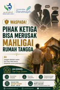 Waspada Terhadap Pihak Ketiga Merusak Mahligai Rumah Tangga