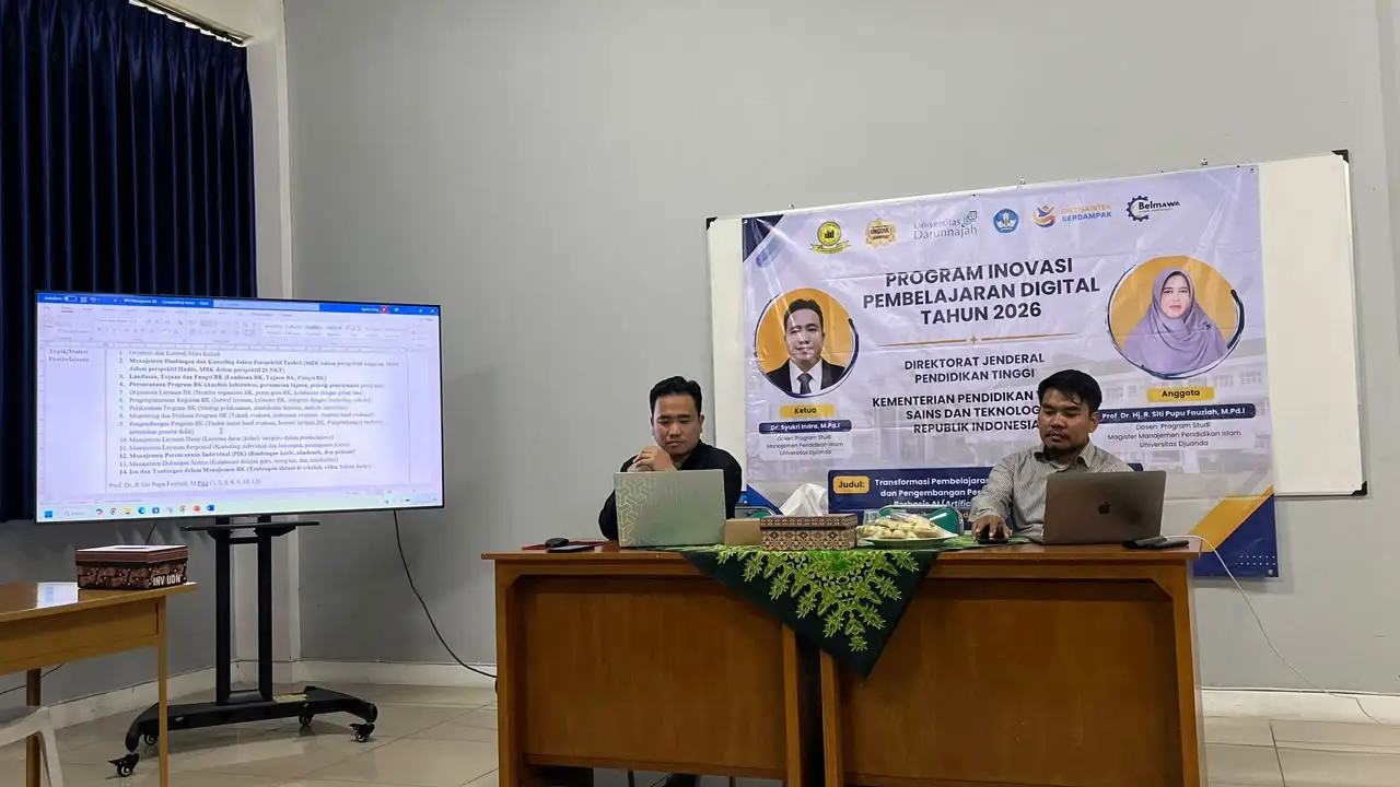 Perkuat Mutu Pembelajaran, MPI Universitas Darunnajah dan Universitas Djuanda Bogor Gelar Review RPS dan Bahan Ajar Digital 1 Perkuat Mutu Pembelajaran, MPI Universitas Darunnajah dan Universitas Djuanda Bogor Gelar Review RPS dan Bahan Ajar Digital